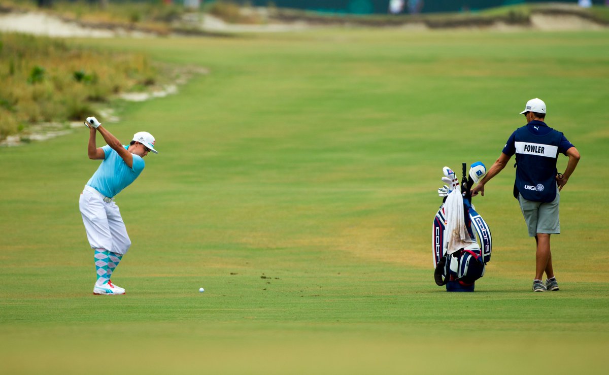 PinehurstResort's tweet image. Just, you know, remembering this from the first round of the 2014 @usopengolf right now...