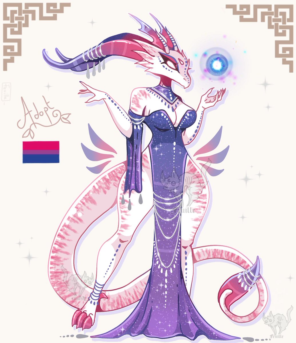 [ Open ] [pride collection] 🌌🐉 Lïa the proud purple wizard dragon auction 
 
Adopt available here: ych.commishes.com/auction/show/2…

#adoptable #Adopt #adoptables #adopts #furrycommunity #art #oc #characterdesign #furryart #furry  #scalie #dragon #Pride #bisexual #prideART