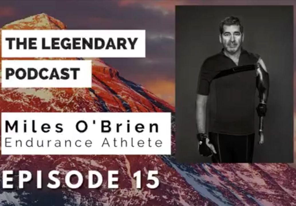 Legendary journalist and endurance athlete @MilesOBrien joins the show to discuss how the partial amputation of his left arm transformed his athletics, his life, and piloting planes. Listen to this latest episode of The Legendary Podcast here: spoti.fi/3NpP9ys