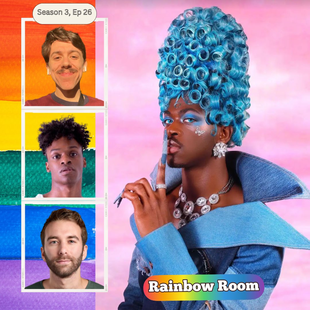 Join us as we discuss an inspiring artist and fascinating case study, Lil Nas X, with the insightful and passionate guest Austin Crute on the latest episode of Rainbow Room, wherever you get your podcasts! @LilNasX #gaypodcast