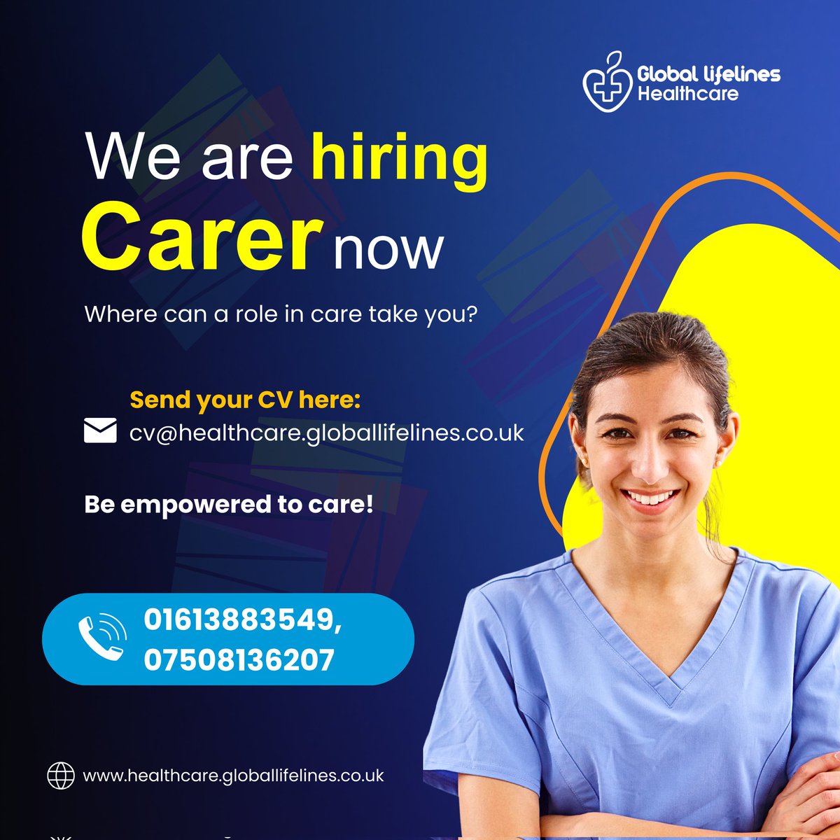 Globalifelines's tweet photo. We're seeking individuals who are passionate about making a difference in the lives of others. If you have a heart for helping others and want to be part of a supportive and fulfilling work environment, we'd love to hear from you. 

Apply now!

#carer #caregiver #homecare #usdt https://t.co/17w68jQhj0