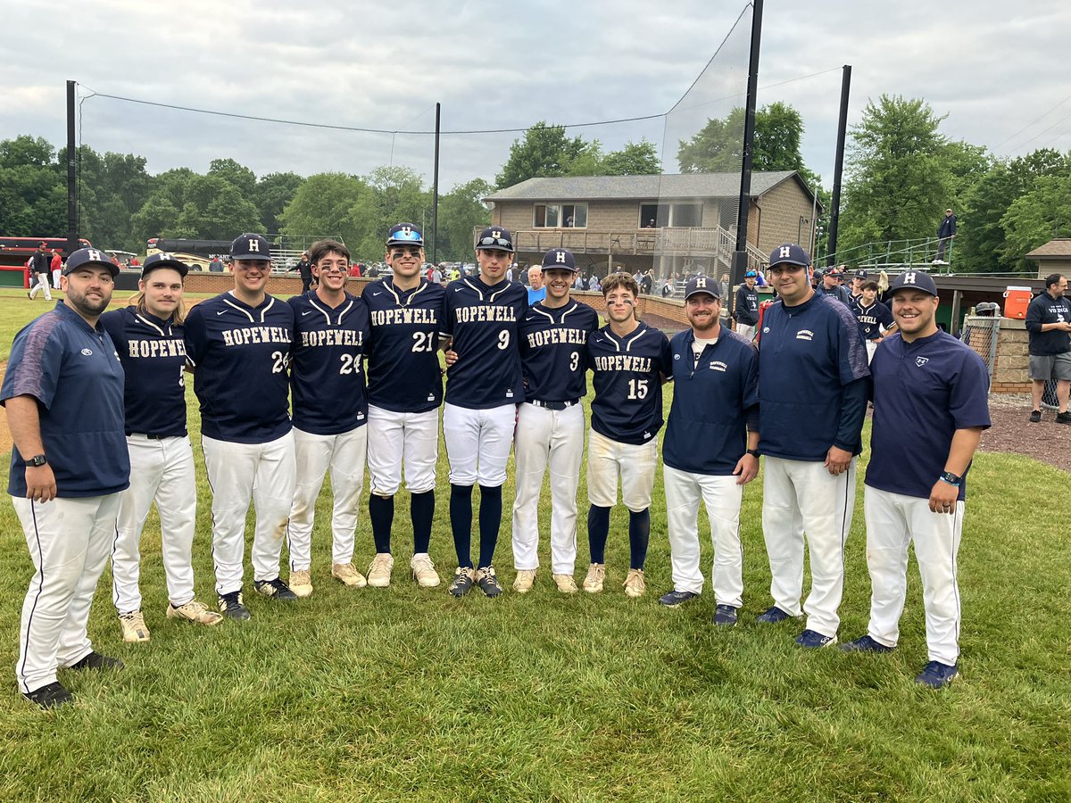 Thank you, Hopewell Baseball, for 4 amazing years!! This team and this program will forever hold a special place in my heart. The memories I’ve made while playing with an “H” on the front of my hat will never be forgotten. Roll Vikes forever💙💛 #doublechamp #15out