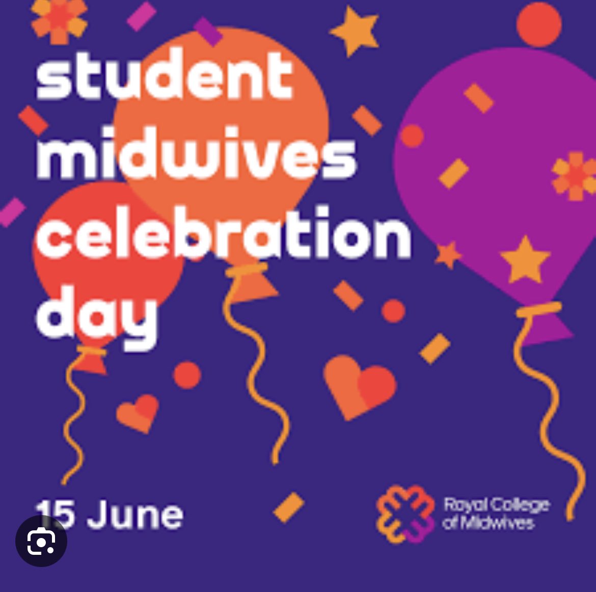 We celebrate you everyday but it’s exciting to have an official day! #studentmidwivesday