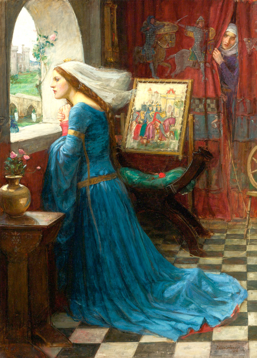 longvictorian2's tweet photo. Fair Rosamund (1917) by John William Waterhouse (English artist, lived 1849–1917). Rosamond was mistress of Henry II of England - and possibly poisoned by Queen Eleanor. #PreRaphaelite style. https://t.co/HwpOzD4Ln4