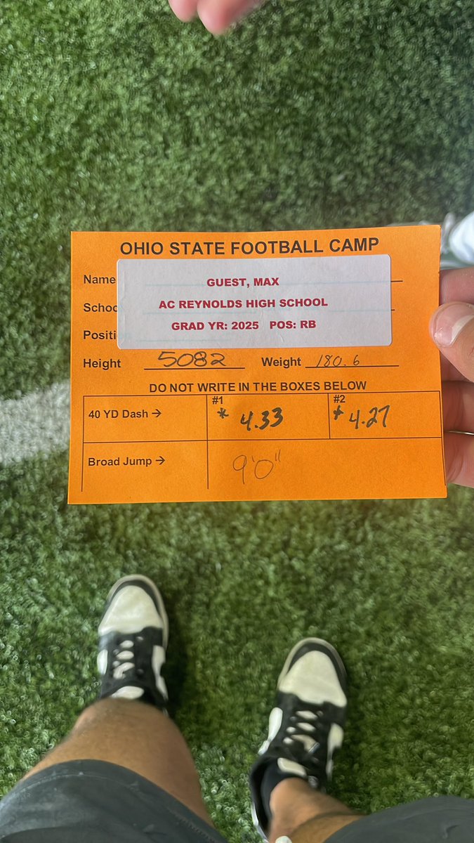great time at ohio state university today!🔥💪🏿
