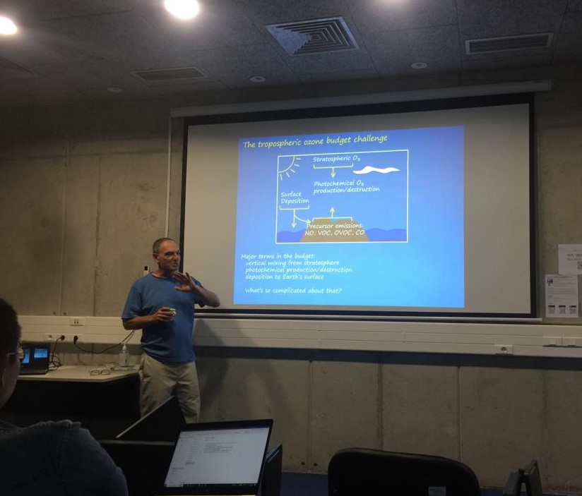 Great session by #EricSaltzman on ocean biogeochemical controls on the atmosphere; with a nice take home message about doing research that matters. #SSS23 <a href="/SOLAS_IPO/">SOLAS</a>