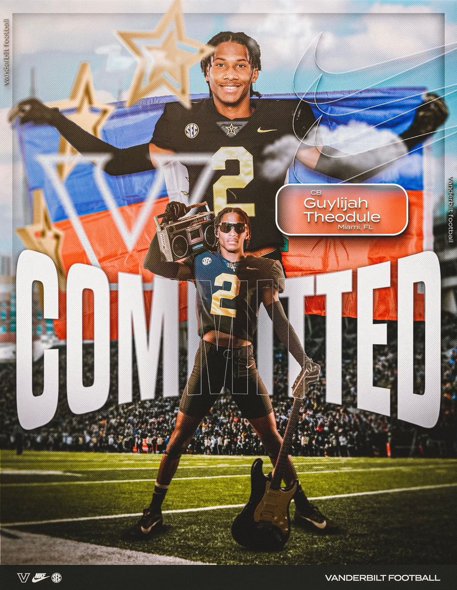 I’m ready to play in the SEC 100% Committed ⚓️🟡⚫️ @CoachDtjackson @VandyFootball @Andrew_Ivins @MohrRecruiting @Rivals