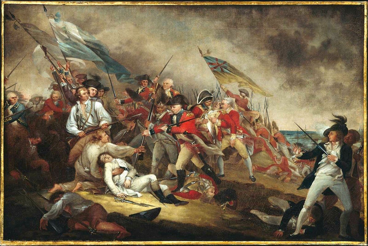 The Battle of Bunker Hill (@bostonNHP)occurred #OTD in 1775. Learn more about Bunker Hill and other significant battles of the #AmericanRevolution through the interactive kiosks in the Founding the Nation Gallery: thenmusa.org/visit/