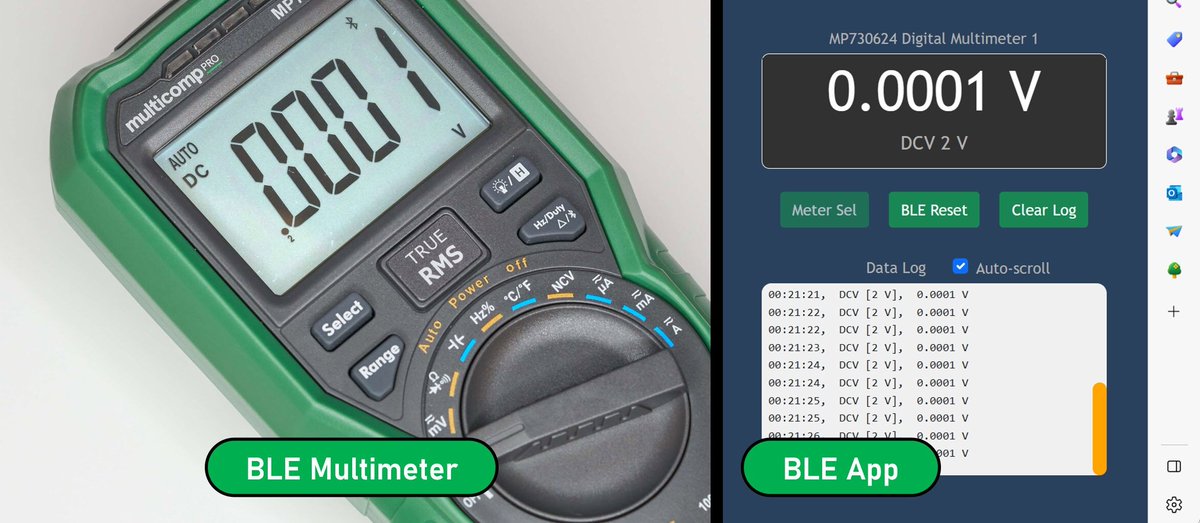 element14 Community member Shabaz provides a review of the #MulticompPro MP730624 handheld multimeter bit.ly/3Jd0FdY