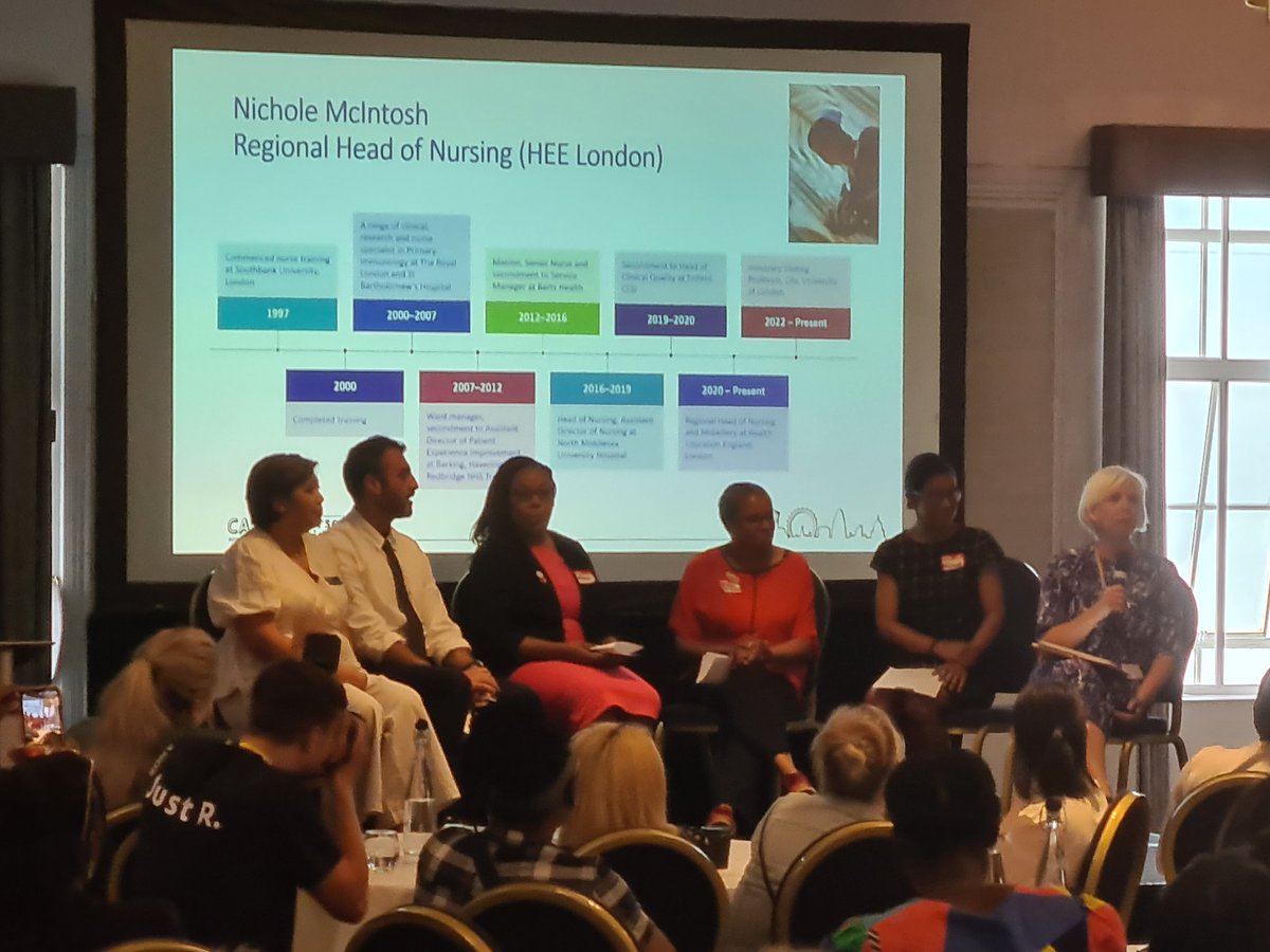An absolute awesome day celebrating our London IEN. It was fabulous to see NCL and CapitalNurse colleagues in the flesh. Thank-you to the this panel of inspirational IEN leaders who shared their journeys. @capital_nurse  @gilliannicoleb @SuseeScott @vsweeney431 @McIntoshNichole