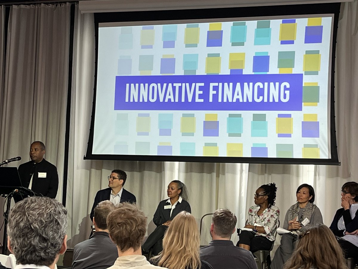 Donald King shares about the #nehemiahinitiative at the @AIASeattle #housingnow design forum