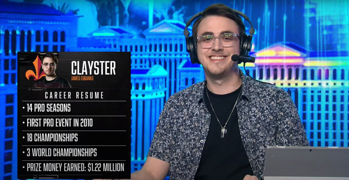 CODLeague's tweet photo. Seriously impressive resume @Clayster 🐐 https://t.co/92rTQAMHUT