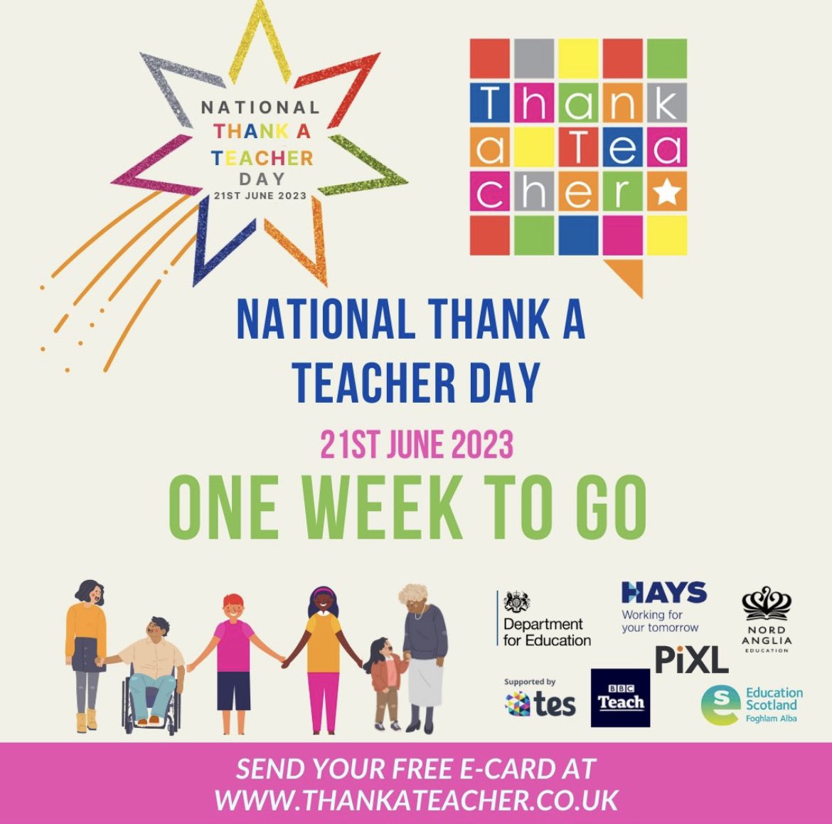 👀| We would like to thank ALL our teachers😊 Next week you can nominate that one. #staffappreciation