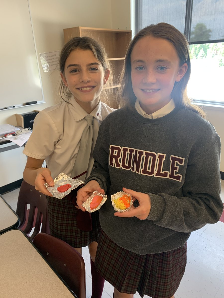 What a "sweet" way to end off our Sc7 Planet Earth unit, graham cracker &amp; icing tectonic plates, and starburst rock cycle formations.
#becurious
<a href="/RundleJrHigh/">Rundle College Jr. High</a>