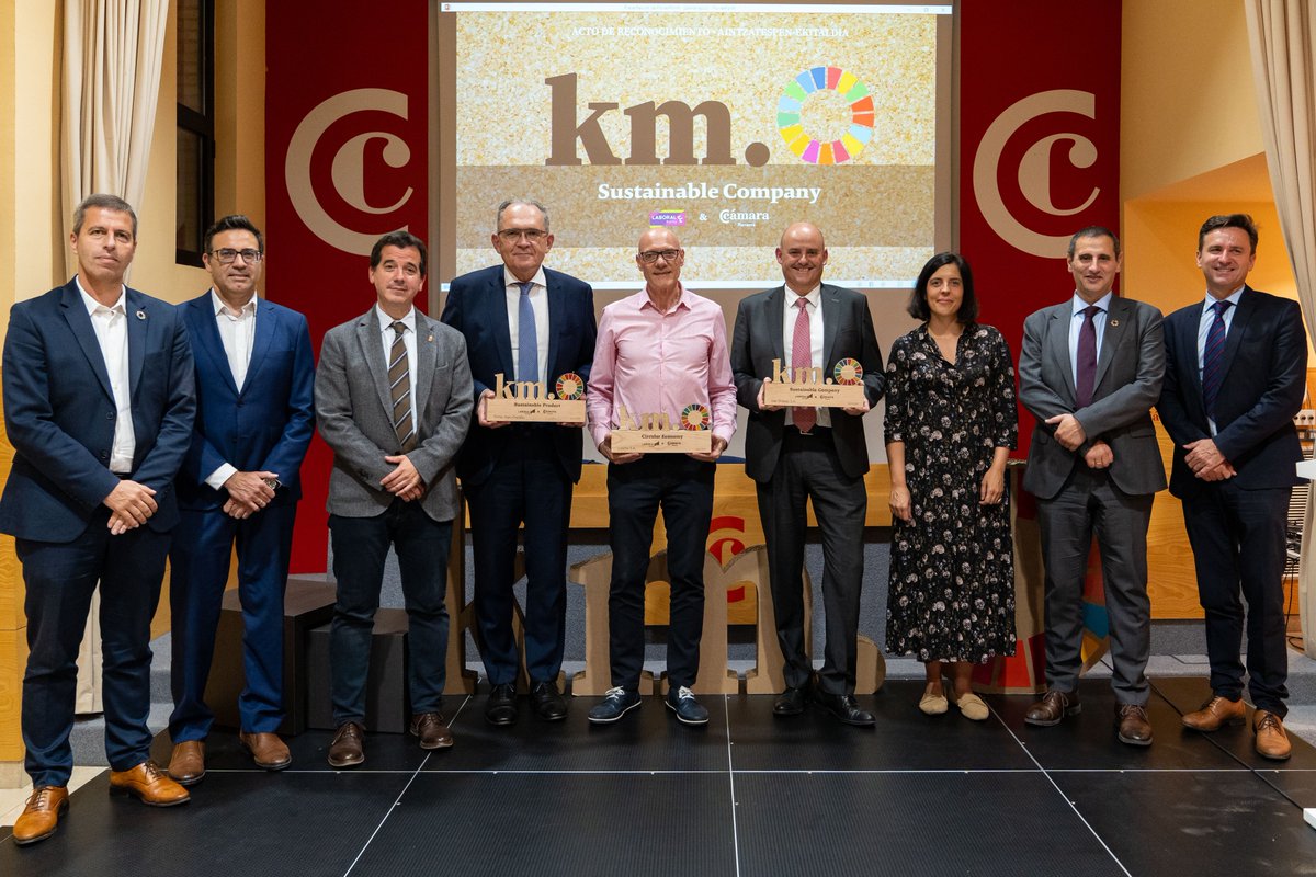 Icer Brakes, Timac Agro y Lizarte reciben premios Sustainable Company 2023. <a href="/LABORALkutxa/">LABORAL Kutxa</a>  camaranavarra.com/2023/06/15/ice…