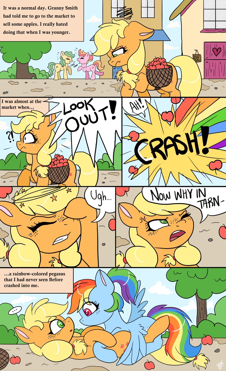 🌈AppleCrash🍎 Page 1

Basically my headcanon of how RD and AJ met and became friends C::

#AppleDash #MLP
