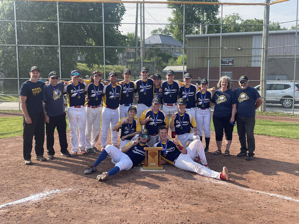 KASSAA champs 💙💛 way to go @ndsshawks so proud! Congrats on the retirement win Ms. P and Mr. Sheffield ⚾️ Great way to end a career ❤️