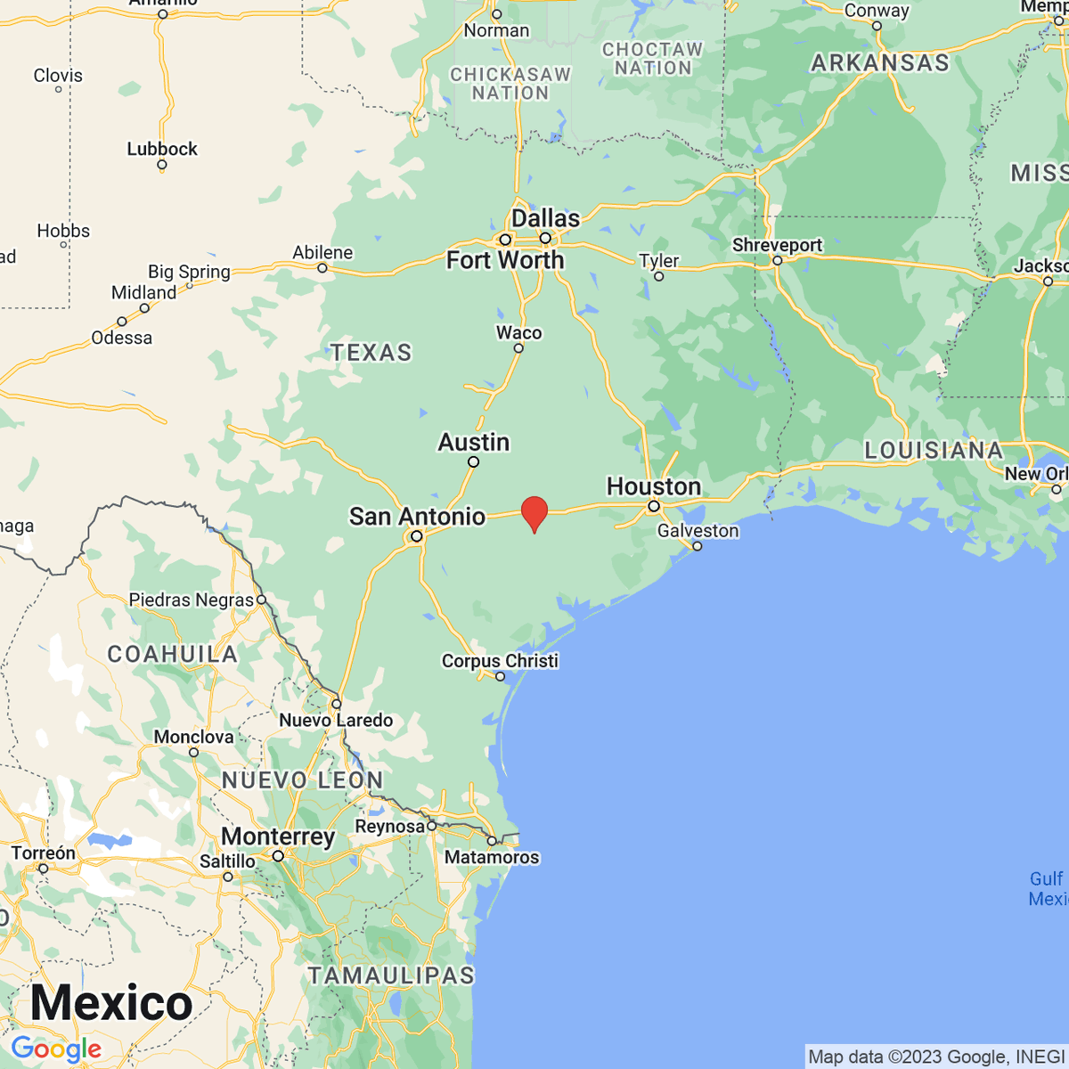 New town every hour on Twitter "Hallettsville, Texas Population 2,637