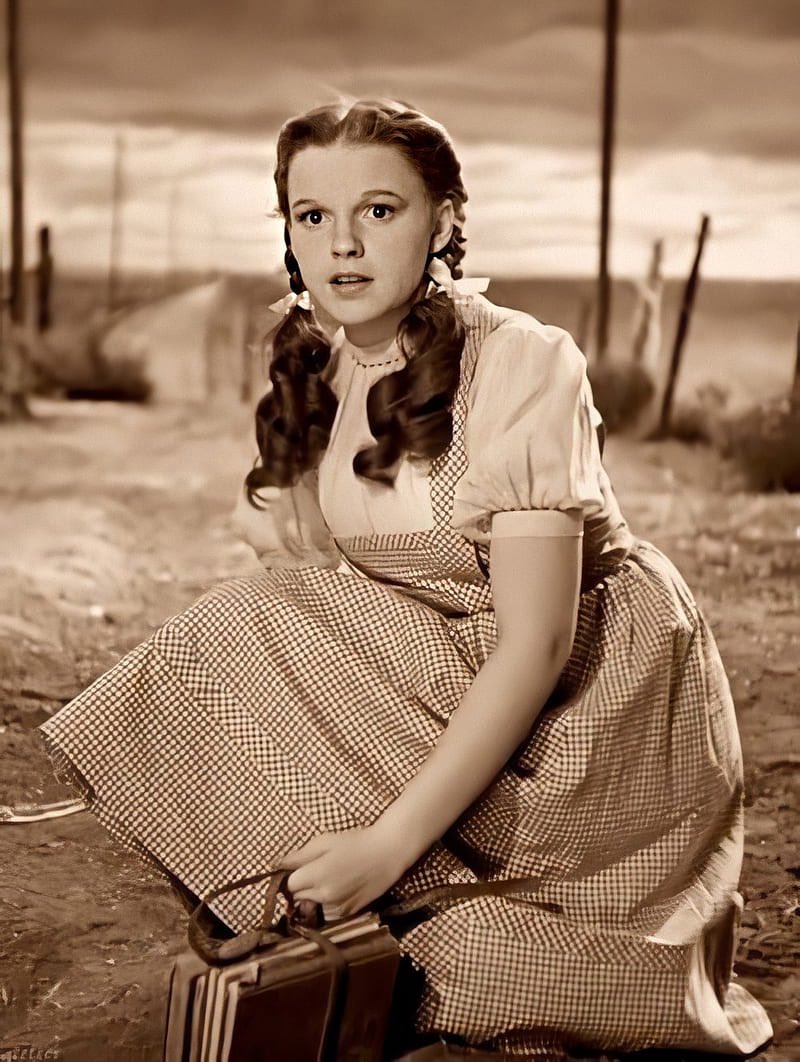 Judy Garland in The Wizard of Oz
(Victor Fleming, 1939)