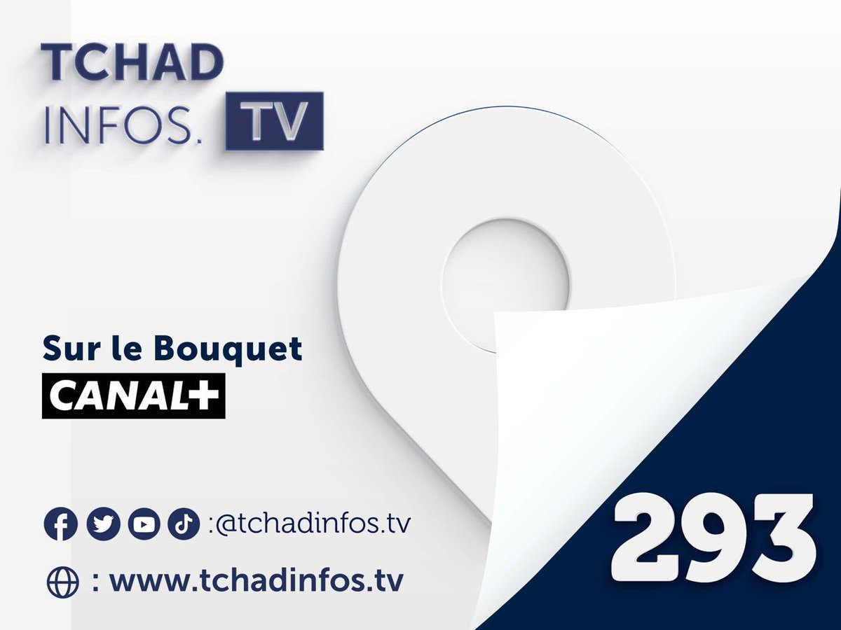 La hawla wa la quwwata illa billah ! « Il n'y a de force ni de puissance qu'en Allah » Ça y est, c'est fait ! Un rêve devenu réalité ! Alhamdulillah ! Tchadinfos TV est là ! Votre nouvelle chaîne d'information en continu est là ! 📺 Elle est au numéro 293 sur le bouquet Canal+.