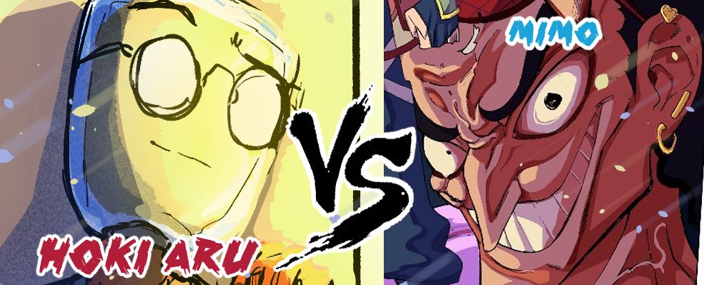 ParlonsMangaFR's tweet image. 📣ANNONCE !!📣

#drawbattle entre les artistes @PeyraniMimo et @ArukoruHokori à l’exposition de Dome chez @achetezdelart alors balancez nous vos thèmes les plus dérangés en commentaire pour un battle violent !!