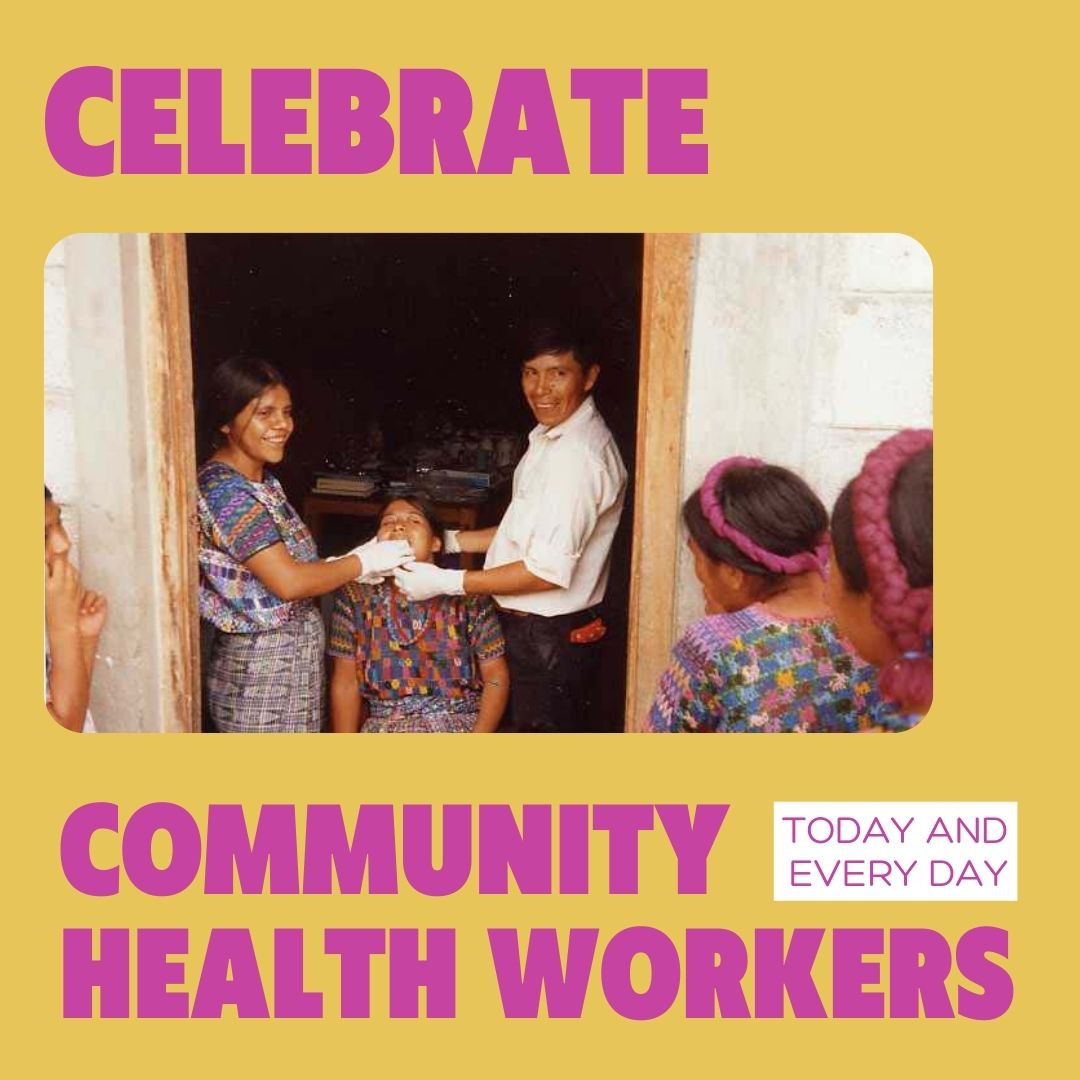 Happy Community Health Worker Appreciation Day! Although they are often underpaid and undervalued by health systems, CHWs do the vital work of connecting their communities with the health care and services they need. 

Thank you to CHWs everywhere! 👏🏼👏🏼