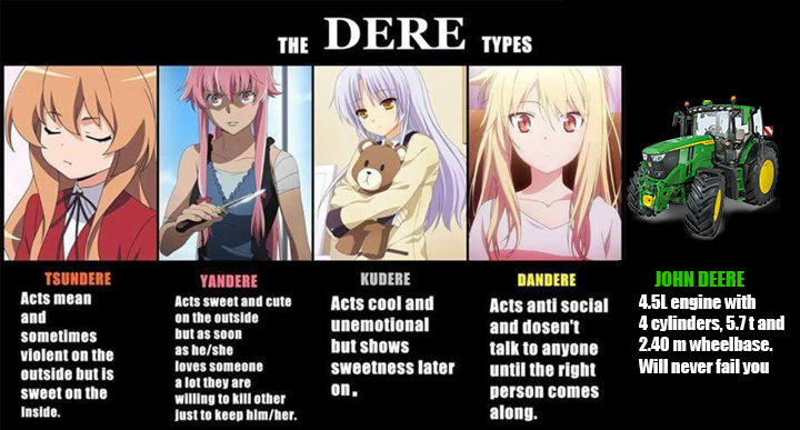W33bHour's tweet photo. Embrace the Power of Serendipity with #RandomActsOfJerome #44!

Tsundere, Yandere, Kudere, Dandere Collection.

Which one are you?
I'm a Jeepere. https://t.co/f1yDumkAnL