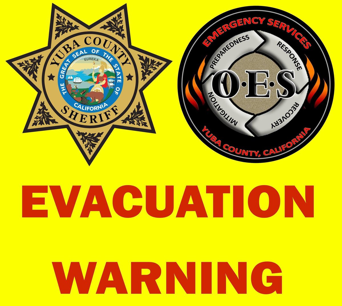 CALFIRENEU's tweet image. #ScottFire Zones LOM-E079 and YUB-E042 are under an Evacuation Warning. If you are in those zones, be aware of changing conditions, be prepared to evacuate at a moment's notice. Anyone with mobility issues and those with large animals may want to consider evacuating immediately.