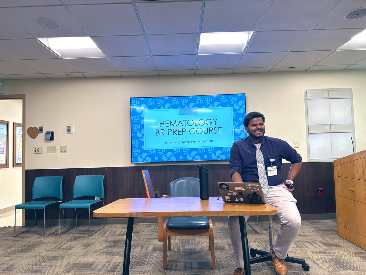 Shikha_Cardio's tweet photo. In last 3 years of residency, this stellar man has been a great senior, a great doctor & the best chief, we could have asked for this past year. π«ΆπβοΈ Dr. Aadhi @skyaadhi delivers power pack hematology session for ABIM Board prep courseβ€οΈ. #FabTeacher #FabHuman @SPUHIMresidents https://t.co/oqEICTrUO3