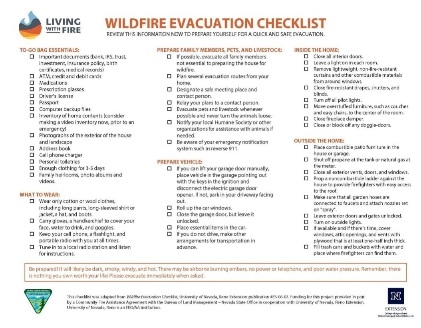 sueblueswilson's tweet image. #ScottFire
Checklist to help evacuate.
Be strong. Be safe.