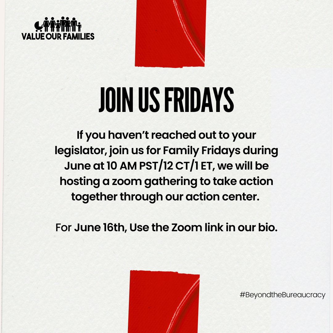 ValueFamilies's tweet photo. There’s still work to do to get immigrant families #BeyondtheBacklog! Join our #FamilyFridays during June as we take action collectively. With the reintroduction soon of the #ReunitingFamiliesAct, it's vital to share stories of immigrant families caught in the system. https://t.co/EtnaB3pH5L