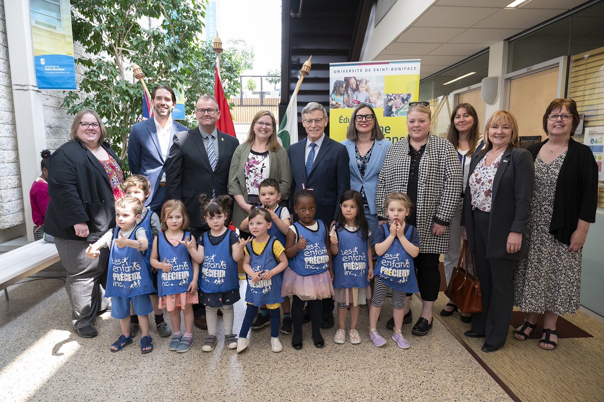 minewasko's tweet photo. Had the great opportunity this afternoon to announce that our @MBGov along with the Federal government, are investing more than $30 million in Early Learning and Childcare towards a training program expansion &amp; post secondary tuition reimbursement! #EducationIsKey🔑 #mbpoli #MbEd https://t.co/u6SRVflbre