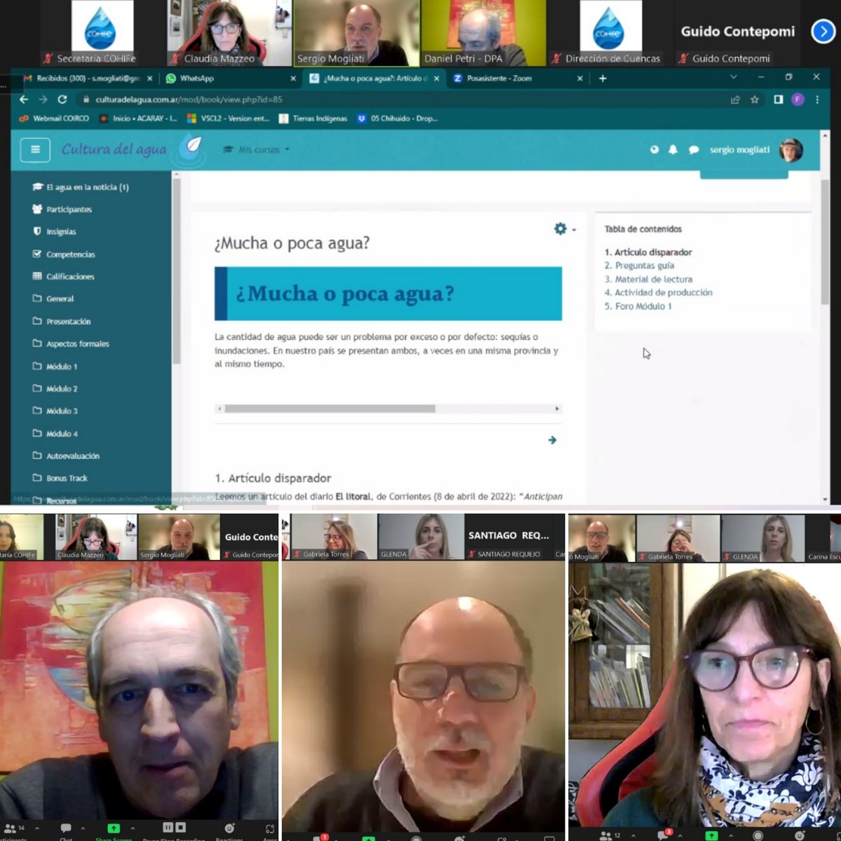 cohife1's tweet photo. Se inició el Curso para periodistas "El Agua en la Noticia" en el Portal Educativo del Consejo Federal. Una iniciativa para que los profesionales en comunicación se acerquen a la gestión de los Recursos Hídricos https://t.co/HLsEQhzBI9