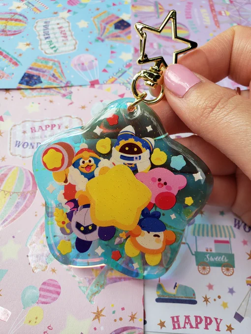 Big shop update on Tuesday, June 20th! There will be new stickers, prints, and a holographic charm!!  Shares and support are always appreciated 