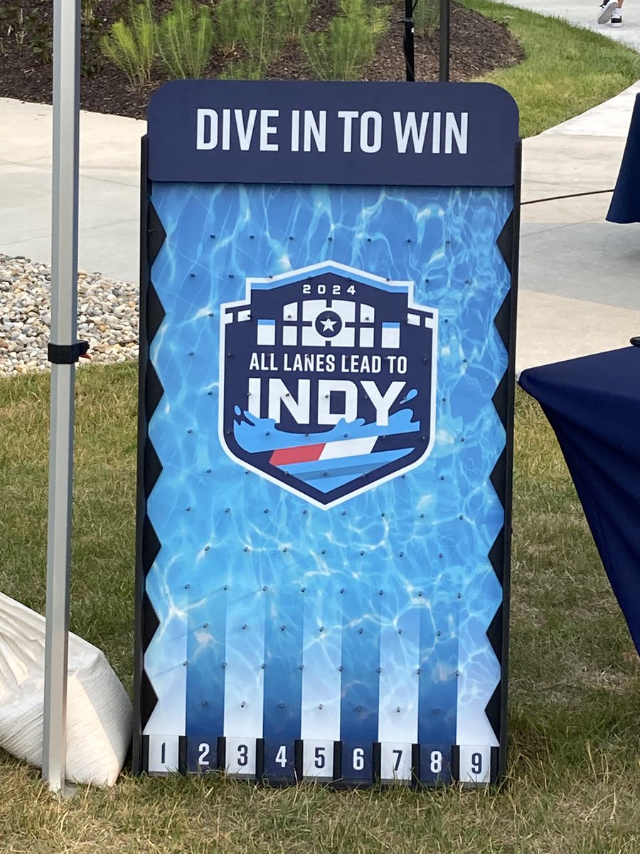 Enjoyed the <a href="/USASwimming/">USA Swimming</a> and <a href="/IndSportsCorp/">Indiana Sports Corp</a> and yes <a href="/STASausageFest/">STAIndy SausageFest</a> I’m already plotting out how to work this fun plinko into the kids games area 😉 🏊‍♂️ 🇺🇸