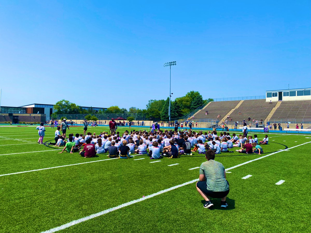 Amazing ✌🏽 days in <a href="/AustinPackersFB/">Austin Packers Football</a> &amp; <a href="/WahawkFootball/">Waterloo West High School Football</a> for <a href="/Vikings/">Minnesota Vikings</a> Youth Football Camps! The Kids Turned up &amp; Turned Out! #SKOL  

If your interested in our upcoming camps you can sign up at the link below! It’s FREE! See you there! 

vikings.com/community/yout…