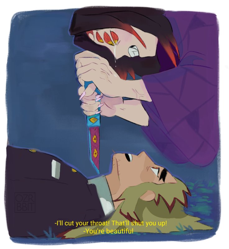 ozrbbit's tweet photo. gay old men yall
@FeatherTouches !! I hope u like it ^^ 
#kimetsunoyaiba #illustration https://t.co/yoWSXCmupi