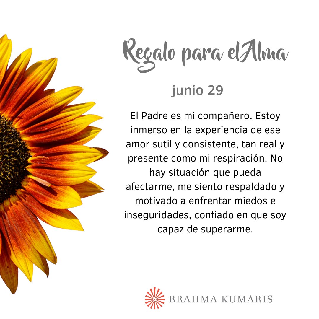 BK_Colombia's tweet photo. #RegaloParaElAlma #MeditacionRajaYoga #buenacompañia #amorsutil #enfrentarmiedos #SoyCapaz https://t.co/lobzSDhiaA https://t.co/wqjnpT0XaV
