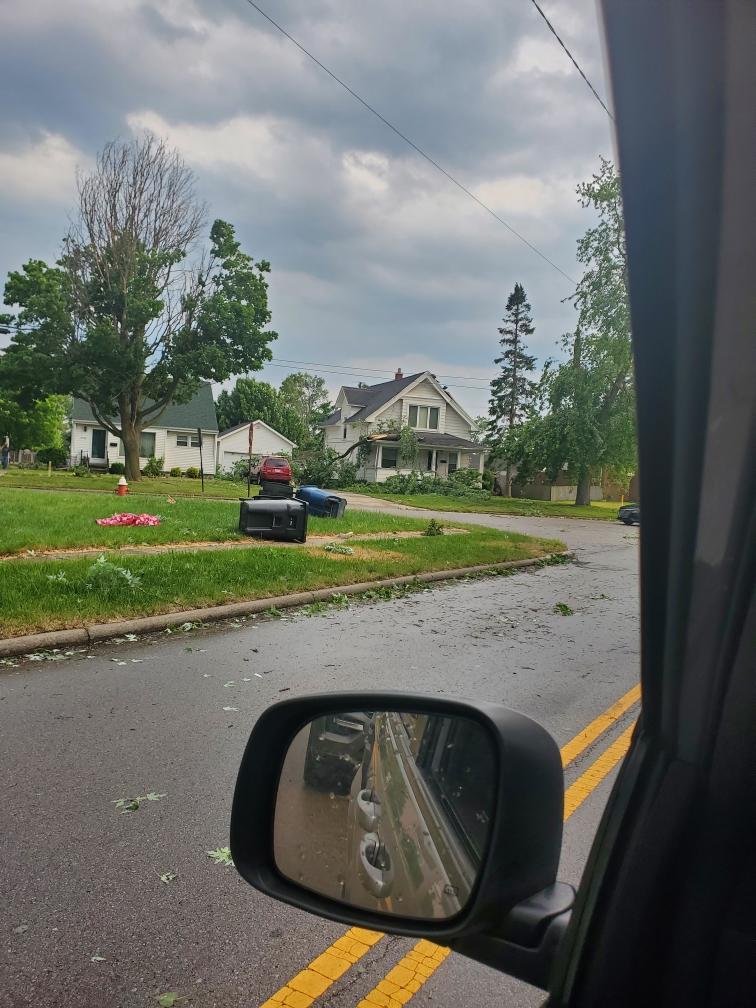 Kelly Dobeck ☀️ on Twitter "RT CoreyGerkenWX Damage from a likely