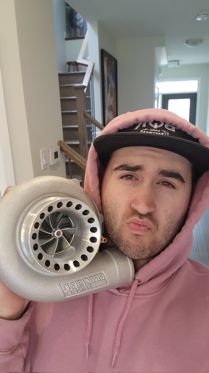 froyonoah99's tweet image. Courtney said we couldn&apos;t have twins so I adopted this little one. #precisionturbo #precision #n54