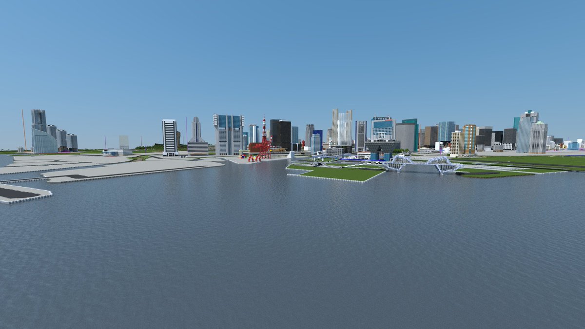 Kosa_Minecraft's tweet photo. Did some quick Chunky renders of Tokyo, it really looks cool seeing everything together instead of being limited by the render distance in-game ^_^
#マイクラ
#東京 https://t.co/hx70LpqKL8