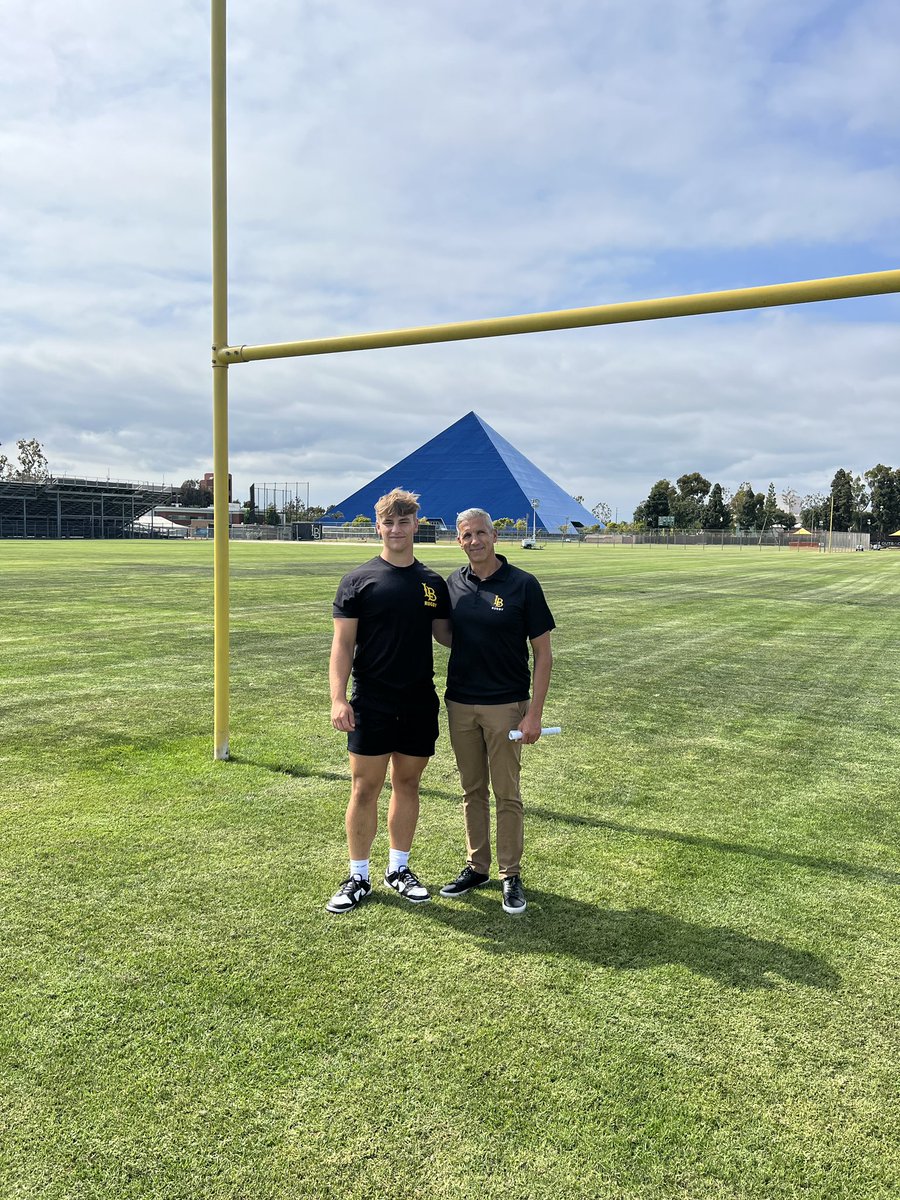Had a great day visiting Cal State University Long Beach! Thank you to Coach Monte for showing me around the campus! <a href="/LB49erRugby/">LongBeachState Rugby</a>