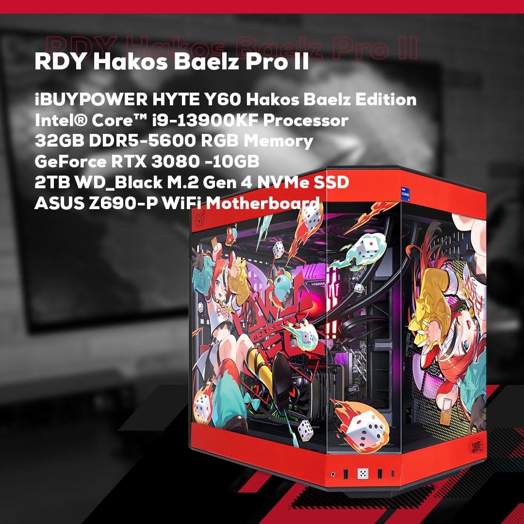 iBUYPOWER on X: "⚠REAMP of this awesome deal! The RDY Hakos Baelz