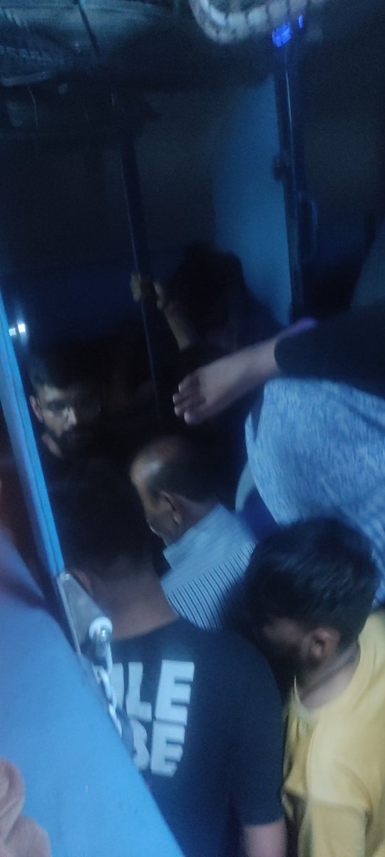 GovindS9617's tweet photo. @IRCTCofficial @RailMinIndia @RailwaySeva  people rush is in the sleeper coach. Why we give you money for sleeper. If general people can sleep with general ticket in our coach. Your responsibility to do something. https://t.co/beAkcKyYKK
