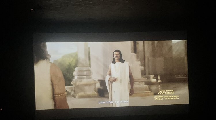 BoxOfficeTalkes's tweet photo. This pic which is circulating is the character of Sri Ram's " Father" #Dasharadha played by #Prabhas himself #Adipurush 🔥🤩❤️ 

See Second Picture perfect Ram frame this is Movie Look 💥👌🔥 https://t.co/D8mAfBsyMD