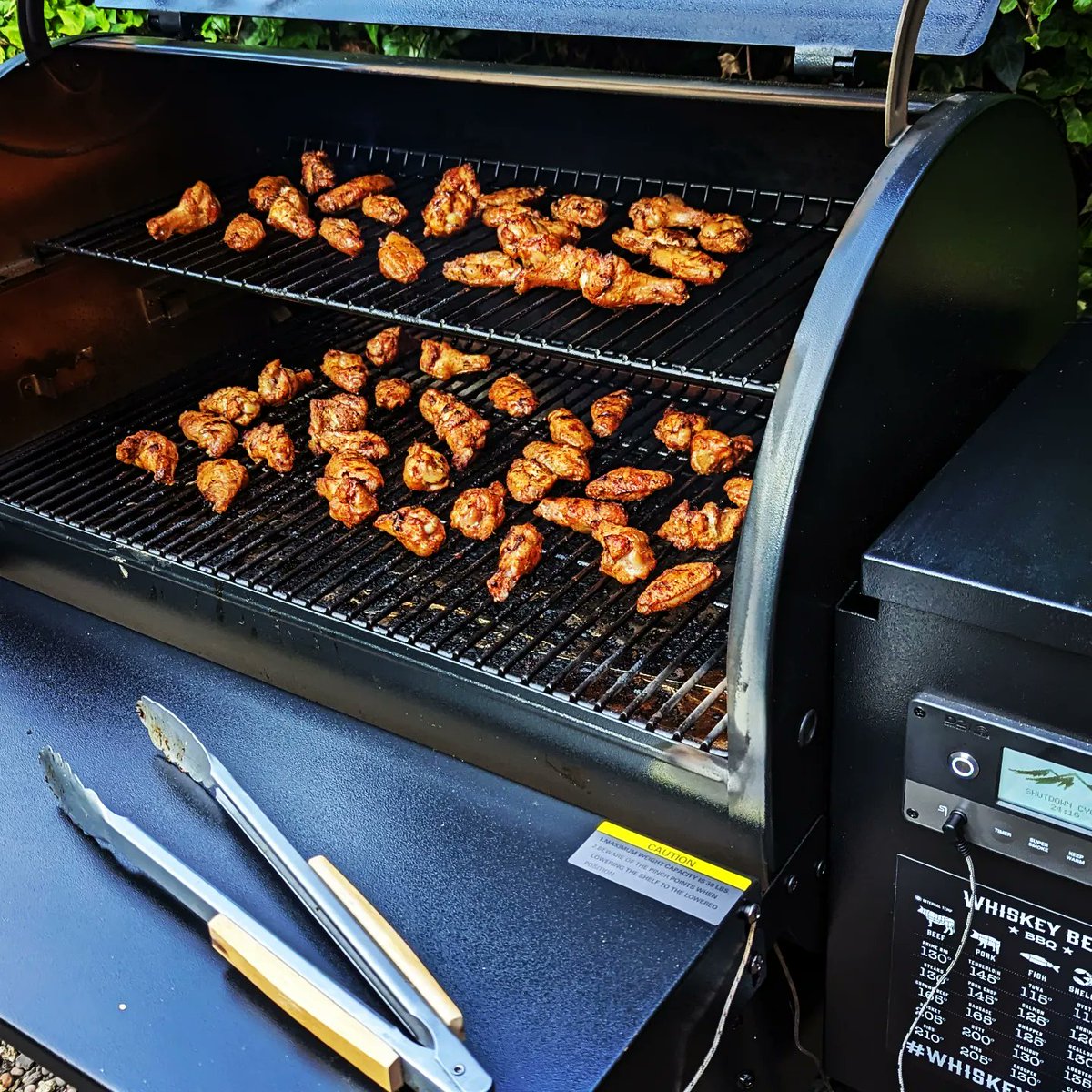 Wings ready to eat 🔥🐔