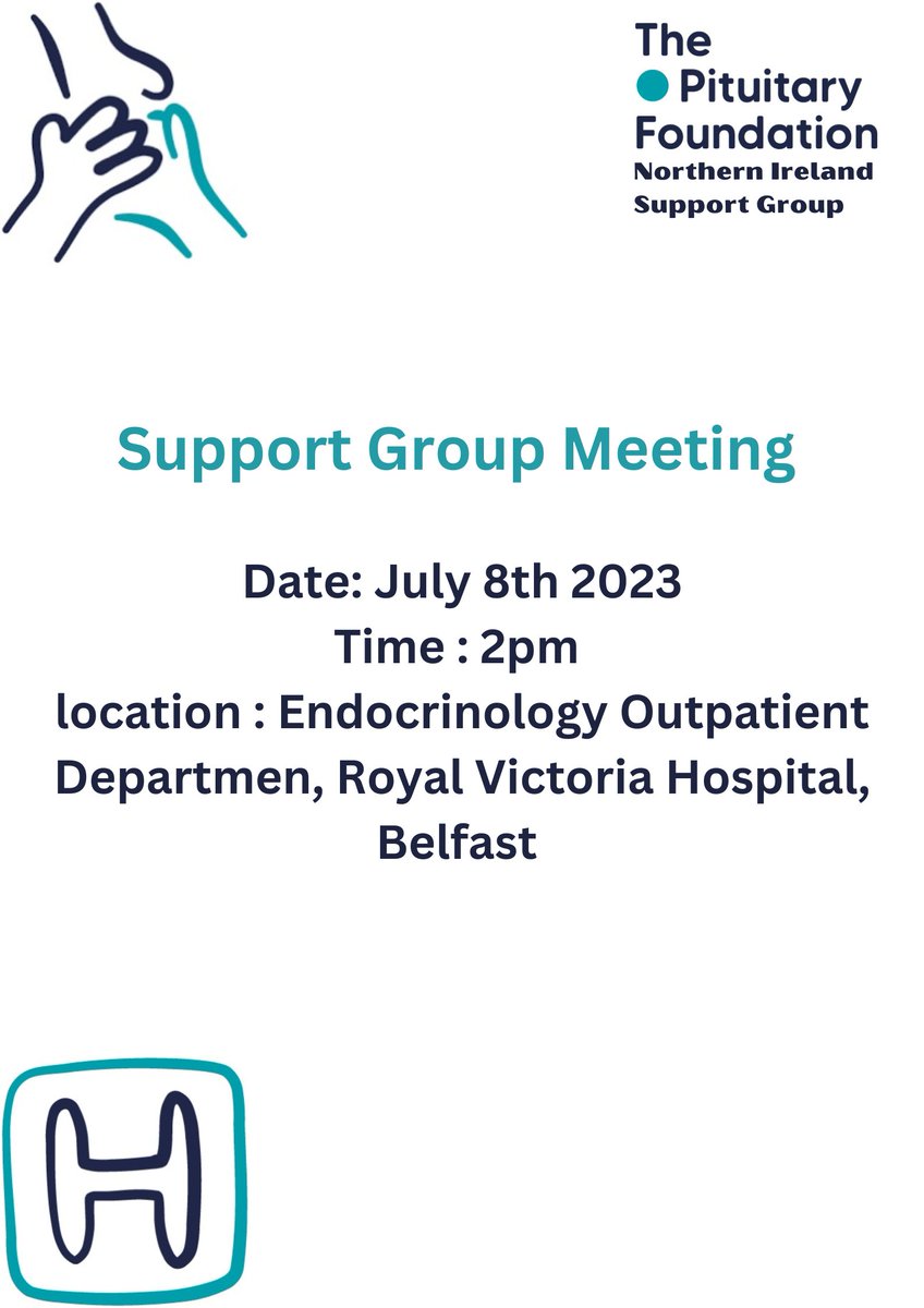 Next Northern Ireland <a href="/Pituitary_org/">The Pituitary Foundation</a> 08/07/2023 @ 2pm RVH Endocrinology OPD

Poster courtesy of the gentleman <a href="/bradybob01/">Bob Brady</a> 

Please spread the word