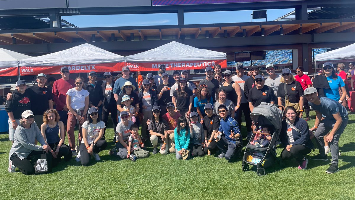 MazeInBiotech's tweet photo. We tied our walking shoes to support #kidneydisease patients at @nkf's Northern California Kidney Walk. Thanks to our team for their passion &amp; for participating in this event in support of the NKF. We're committed to spreading #kidneydisease awareness both in &amp; out of the office. https://t.co/Ry95HiNMvi