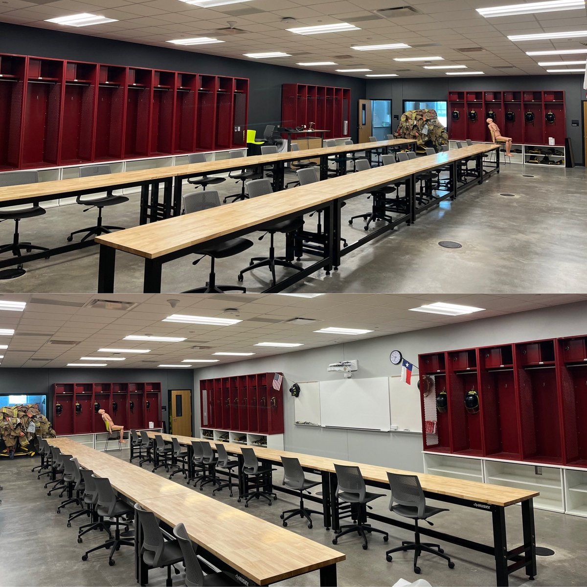 LISDFirefighter's tweet photo. Our new @lisdcte Firefighter lab at @TECCwest is almost complete and ready for our next cohort! https://t.co/zo5evKV1Xi