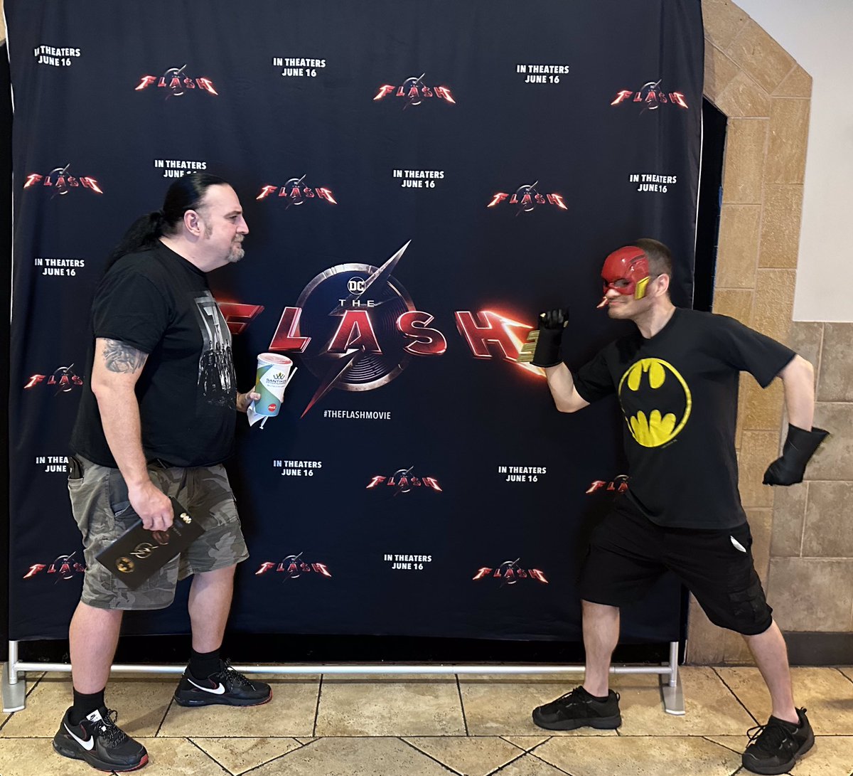 🏃‍♂️⚡️#TheFlashMovie Hype is INSANE in @IMAX Thx to @muschismes Revolutionizing #EzraMiller as #BarryAllen in “SPEED FORCE” b/c VFX are so VIVID that there was disclaimer outside IMAX! #TheFlash is MUST-SEE SUMMER BLOCKBUSTER! Seeing it in @4dxusa to FEEL like The Fastest Man Alive